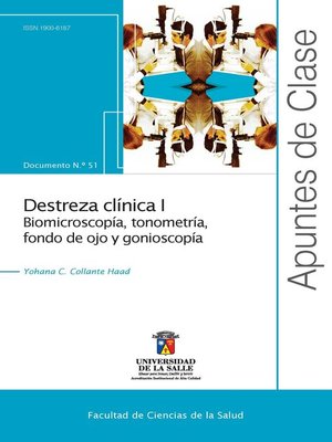 cover image of Destreza clínica I